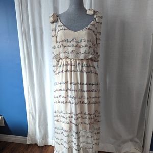 judith march modcloth put a bird on it maxi dress